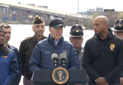 TCS: Biden Baltimore bridge collapse